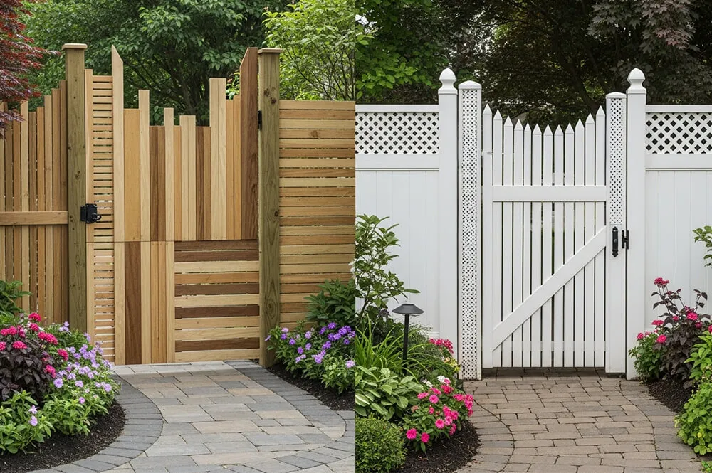 Patio gate ideas to add style and security