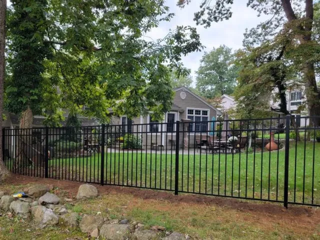 Aluminum fence project