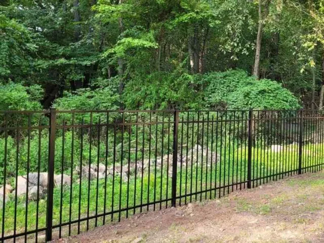 Aluminum fence project