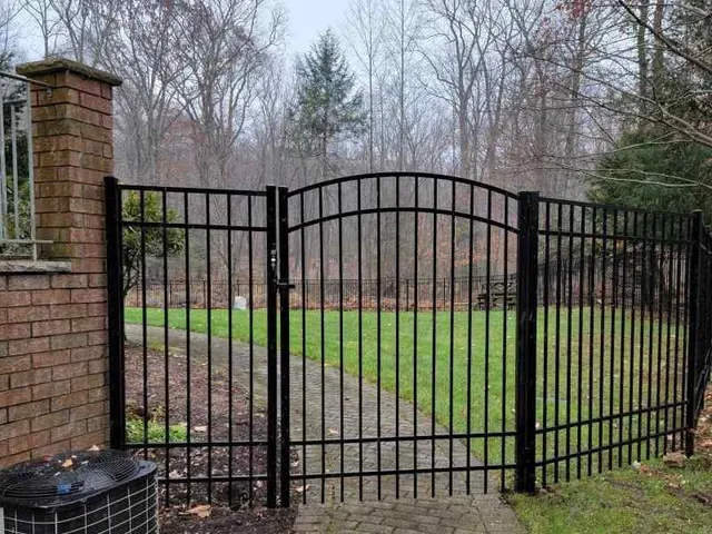 Aluminum fence project