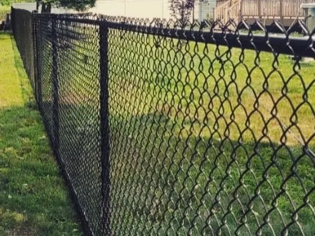 Chain link fence project