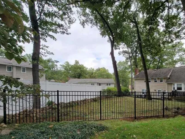 Black aluminum fence — Montclair, NJ