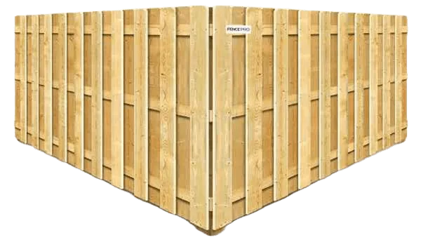Shadowbox wood fence — Fence Pro by Bruno New Jersey